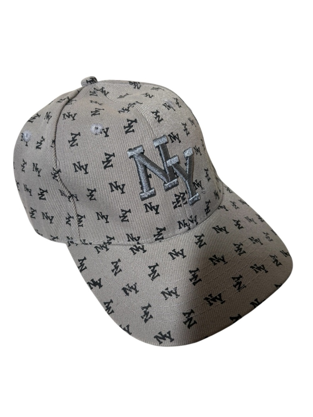 {NWT} Men's NYC 1664 Monogram Baseball Cap - Gray